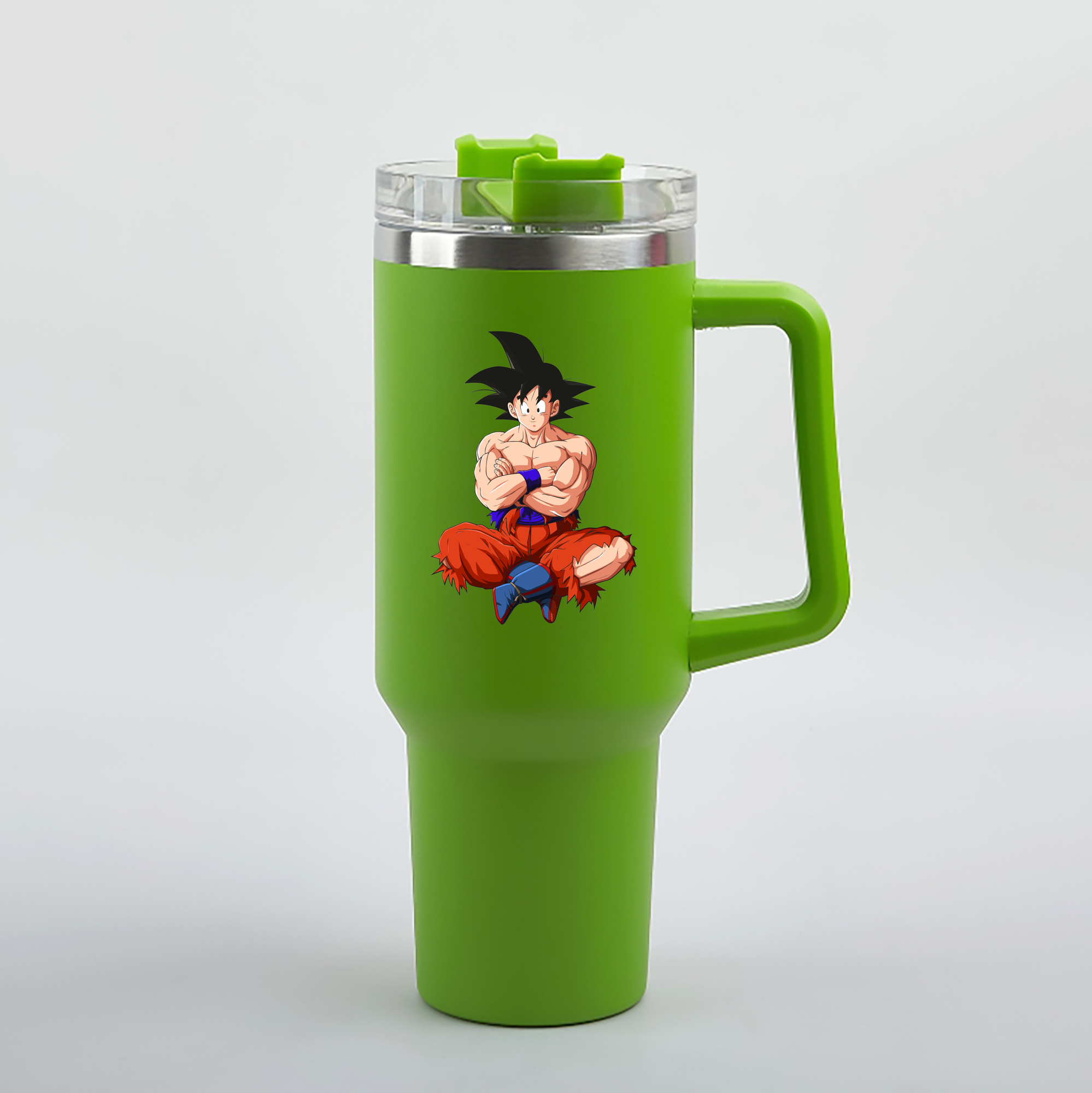 （画像用） ドラゴンボール 孫悟空（そん ごくう）Son Goku カカロット DRAGON BALL Kakarotto 1200mL車用タンブラー（カラープリント）